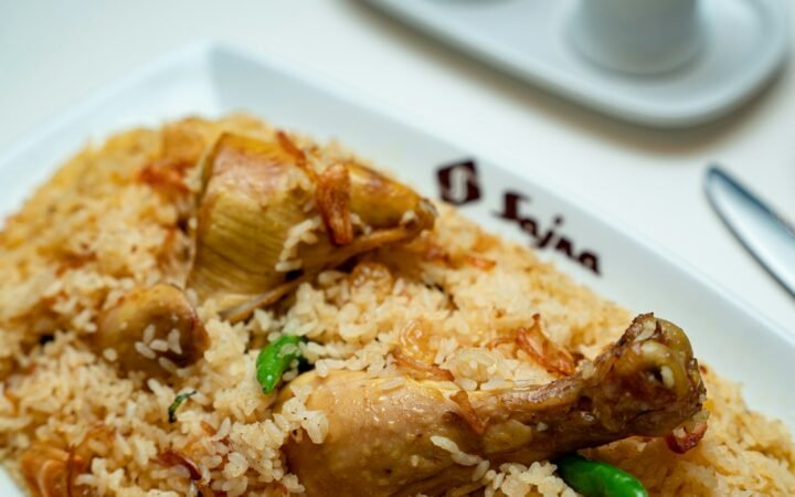 Nasi kabsah dengan daging